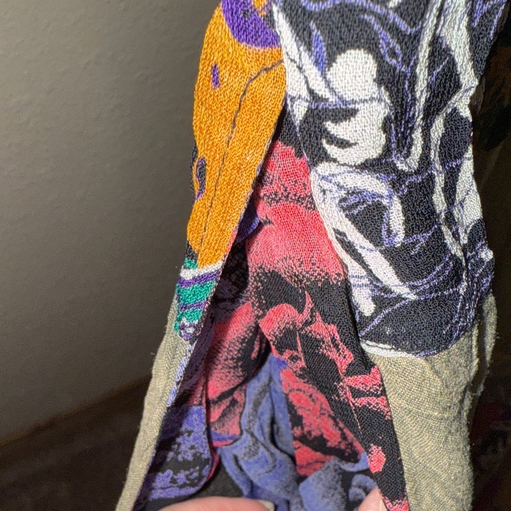 Bohemian Patchwork Maxi Dress​ - Picture 15 of 16